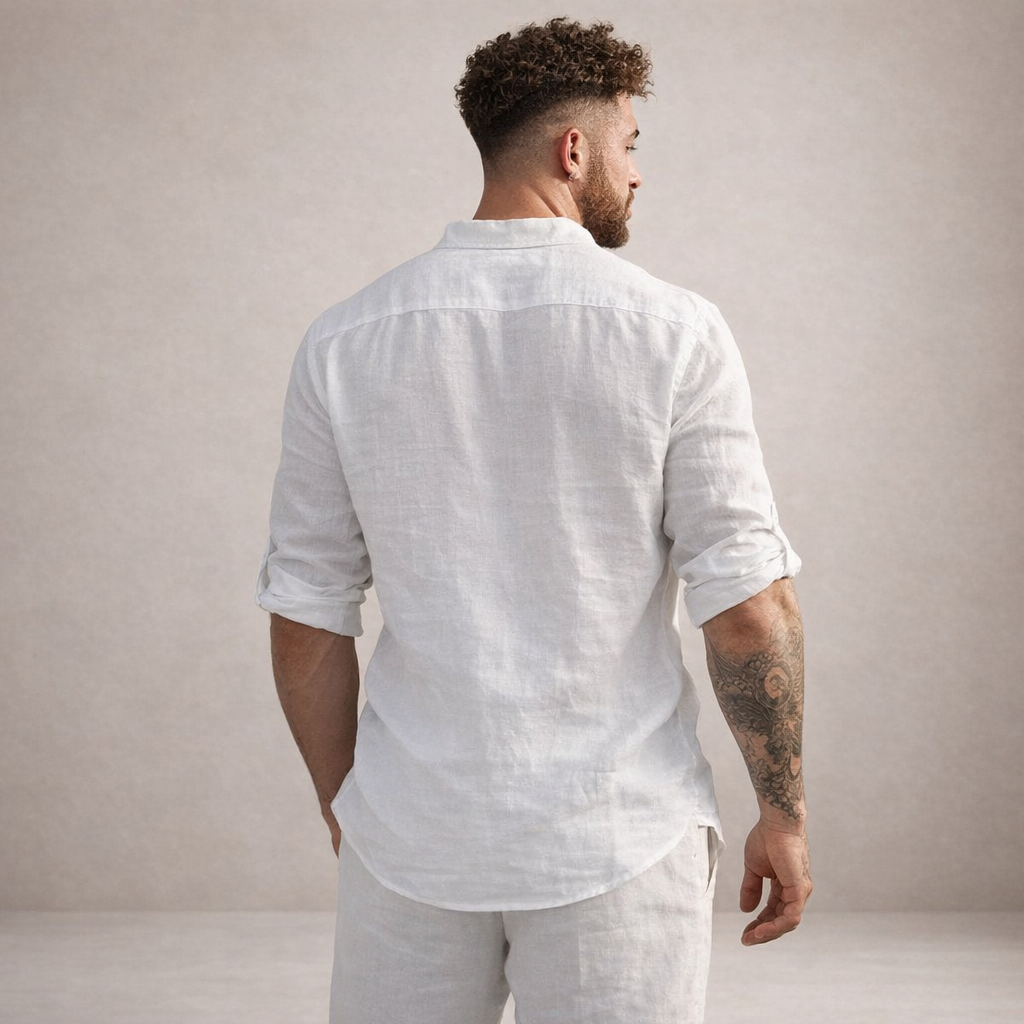 JAMES™ | Stand Collar Shirt