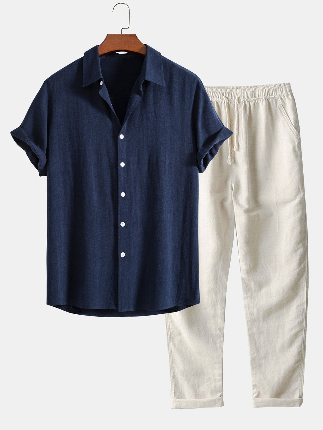 JAMES™ | Men's Relaxed Linen Co-Ord Set
