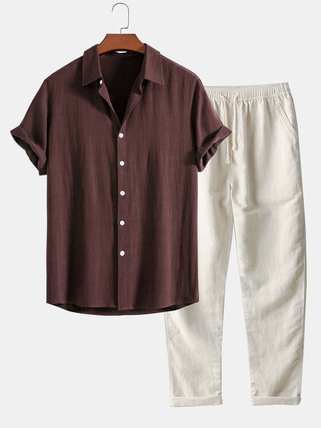 JAMES™ | Men's Relaxed Linen Co-Ord Set