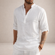 JAMES™ | Stand Collar Shirt
