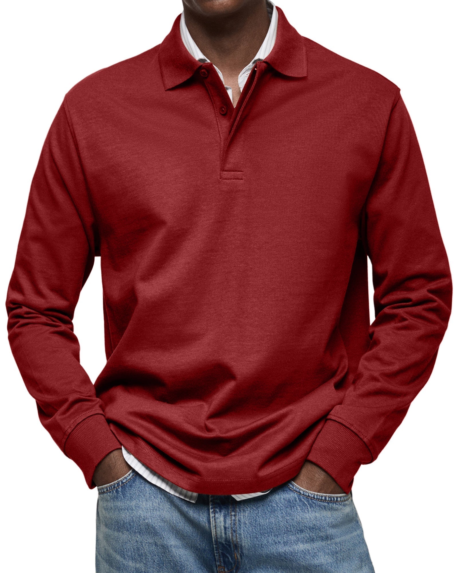 JAMES | LONG-SLEEVE POLO
