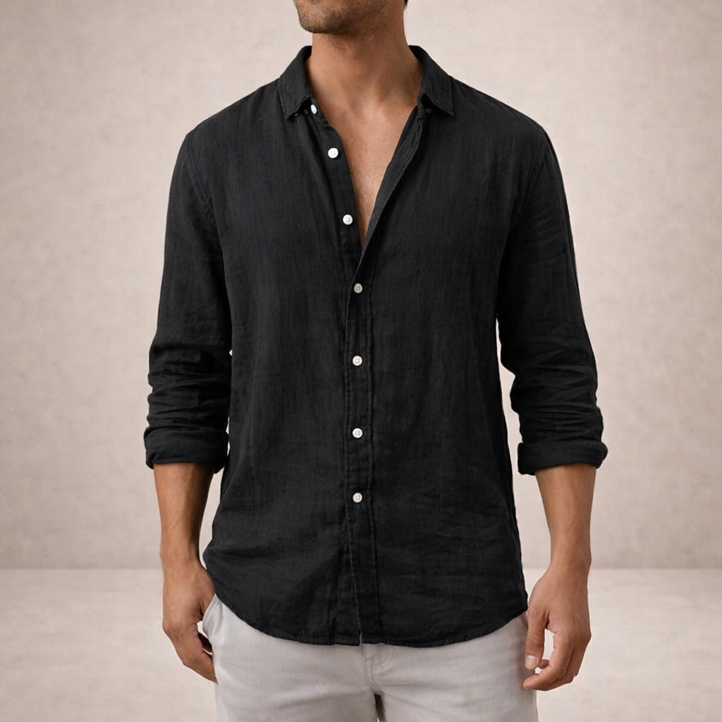 JAMES™ | Open Collar Shirt