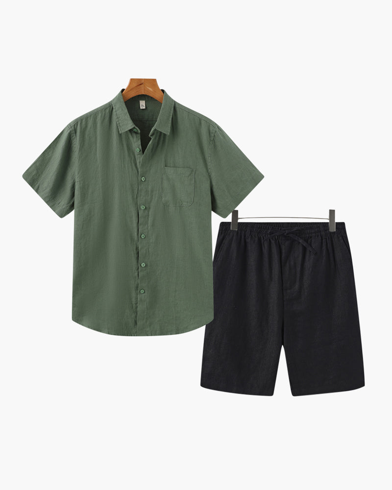 JAMES™ | LINEN COMBO (SHORTS)