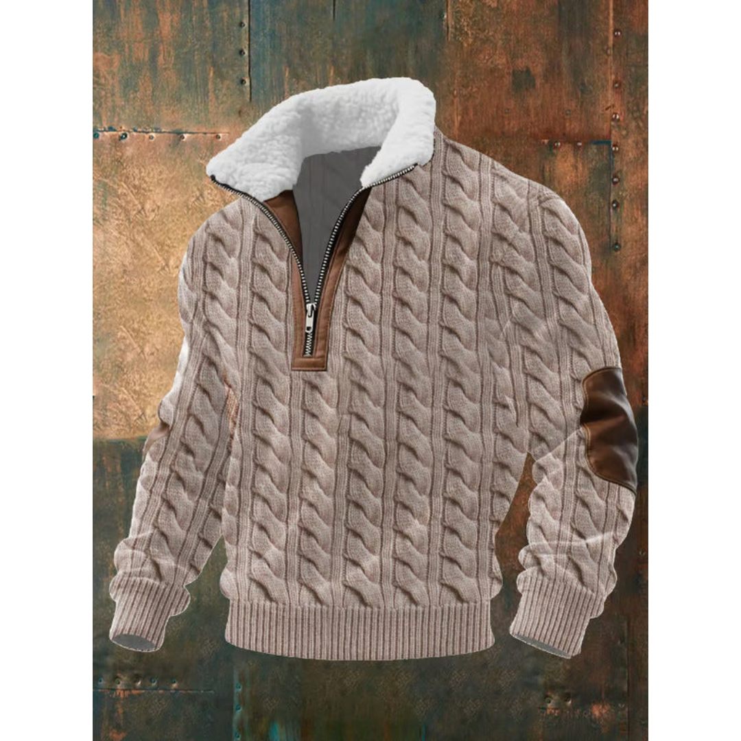 JAMES™ | HIGH COLLAR SWEATER