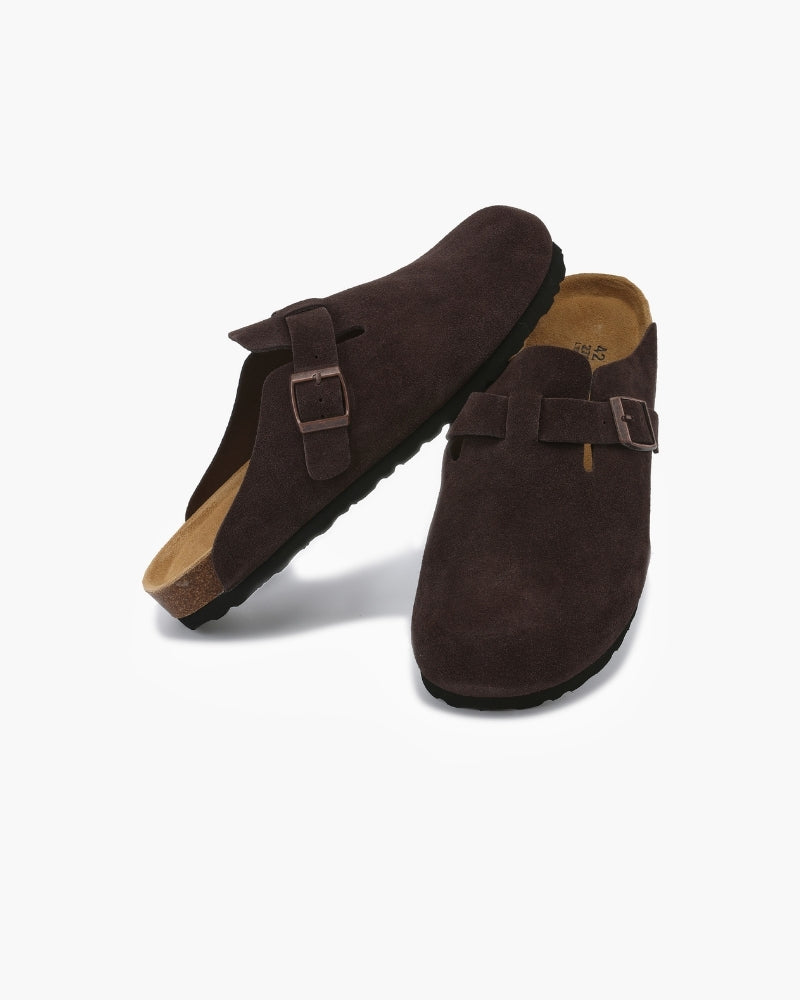 JAMES™ | Suede Clogs