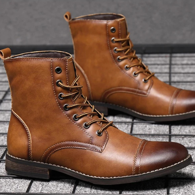 JAMES™ | Men's Burnished Leather City Boot