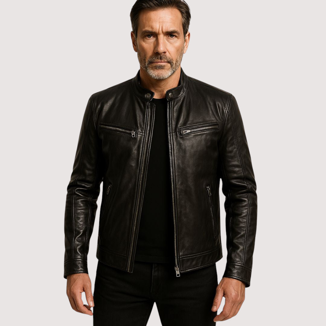 JAMES™ | ELEGANT LEATHER JACKET