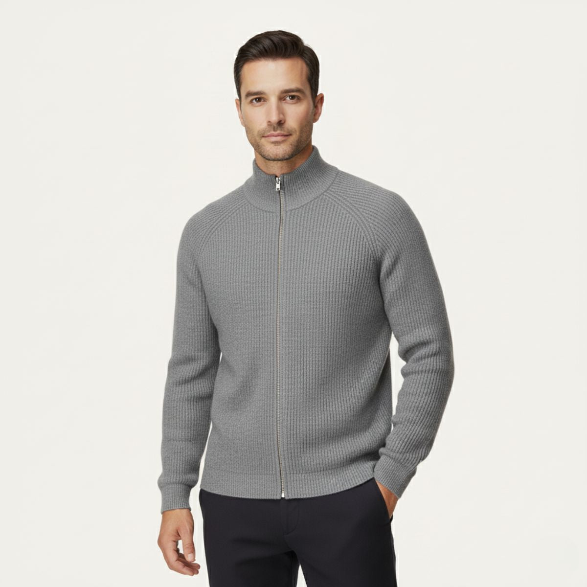 JAMES™ | Zip Knit