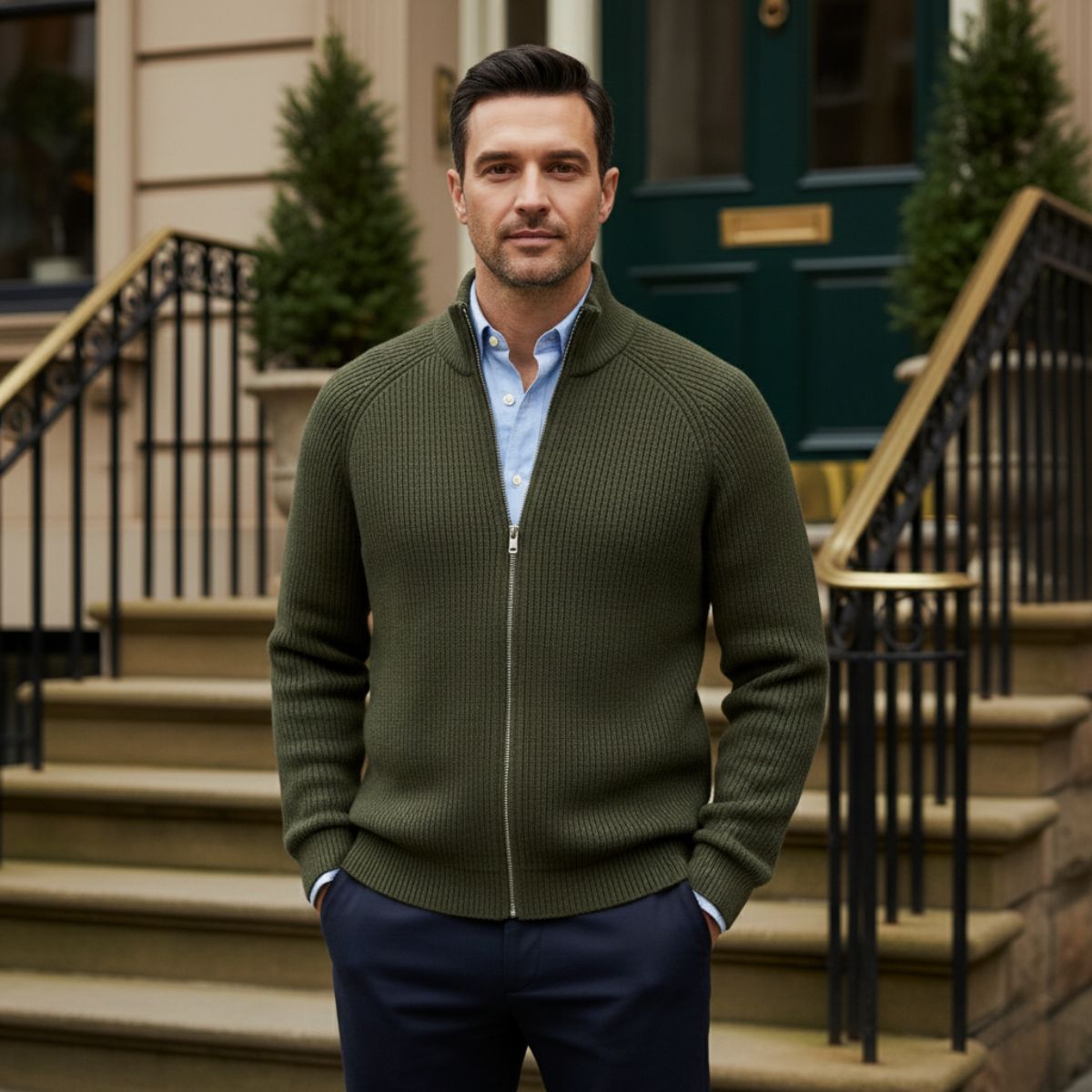 JAMES™ | Zip Knit