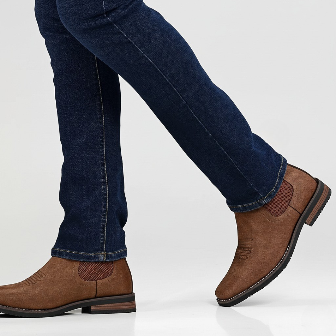 JAMES™ | MENS LEATHER ANKLE BOOTS