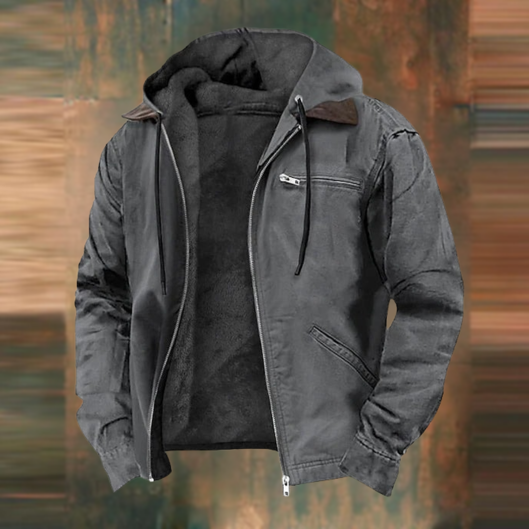 JAMES™ | Lined Hoodie Jacket