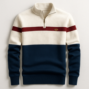 JAMES™ | MEN'S PULLOVER WITH ZIP COLLAR