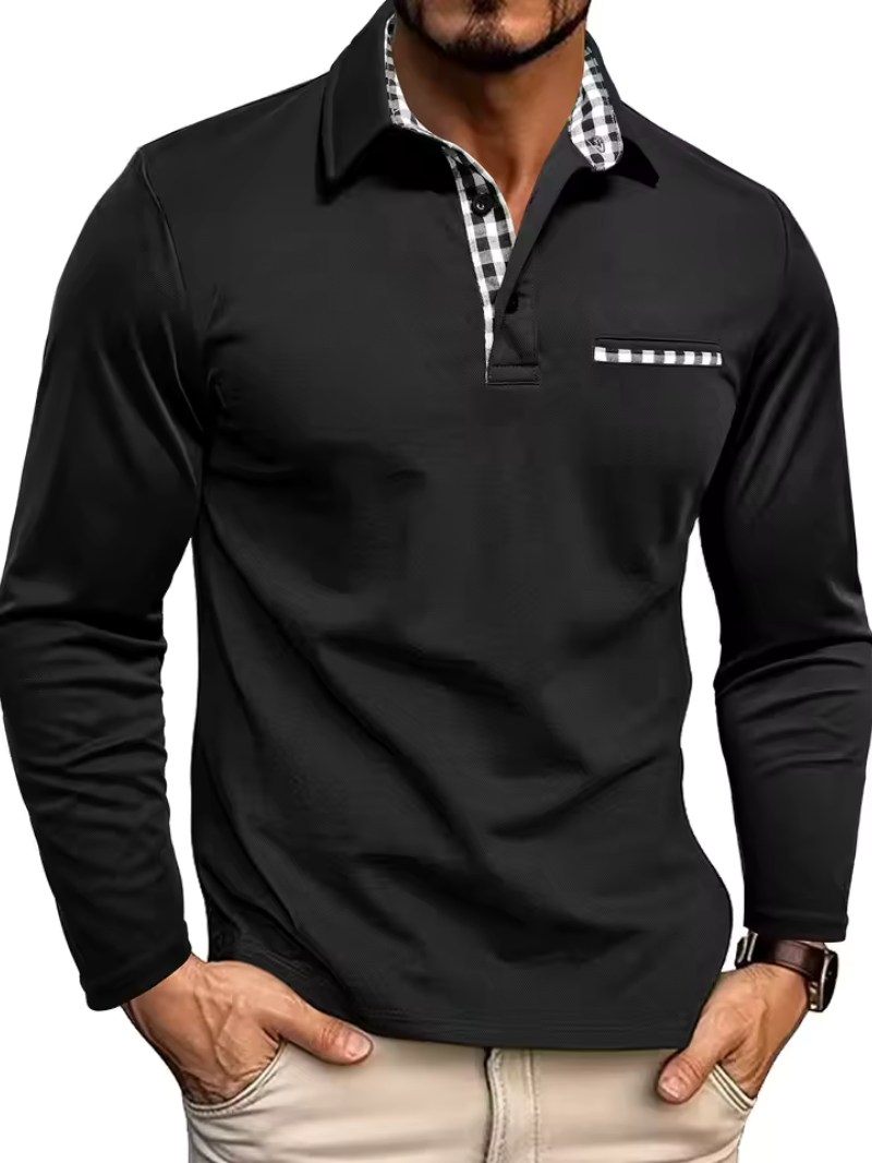 JAMES™ | Plaid Polo
