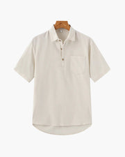 JAMES™ | Linen polo shirt
