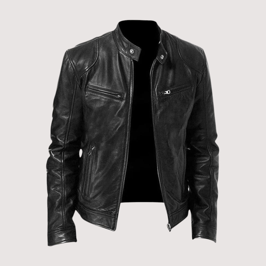 JAMES™ | ELEGANT LEATHER JACKET