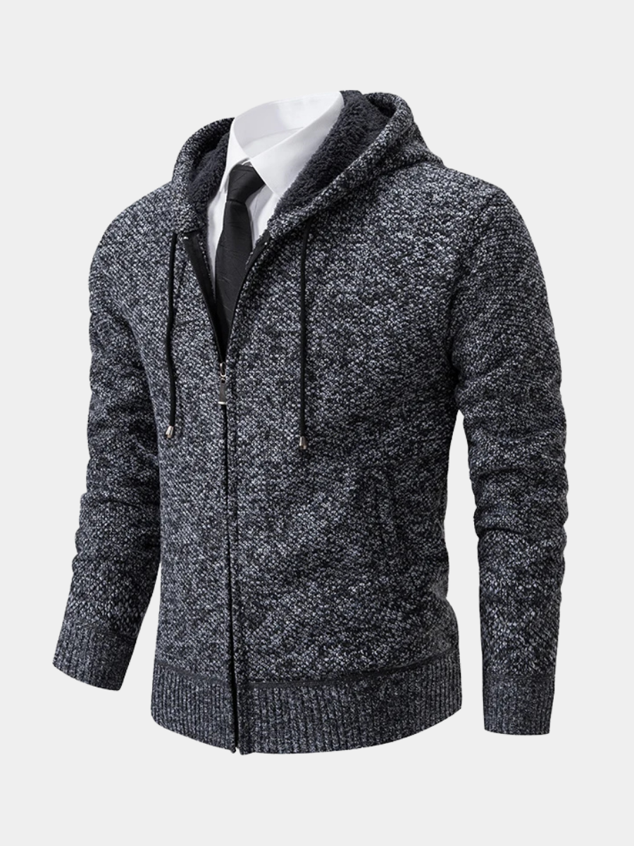 JAMES™ | Fleece Zip-Up Cardigan