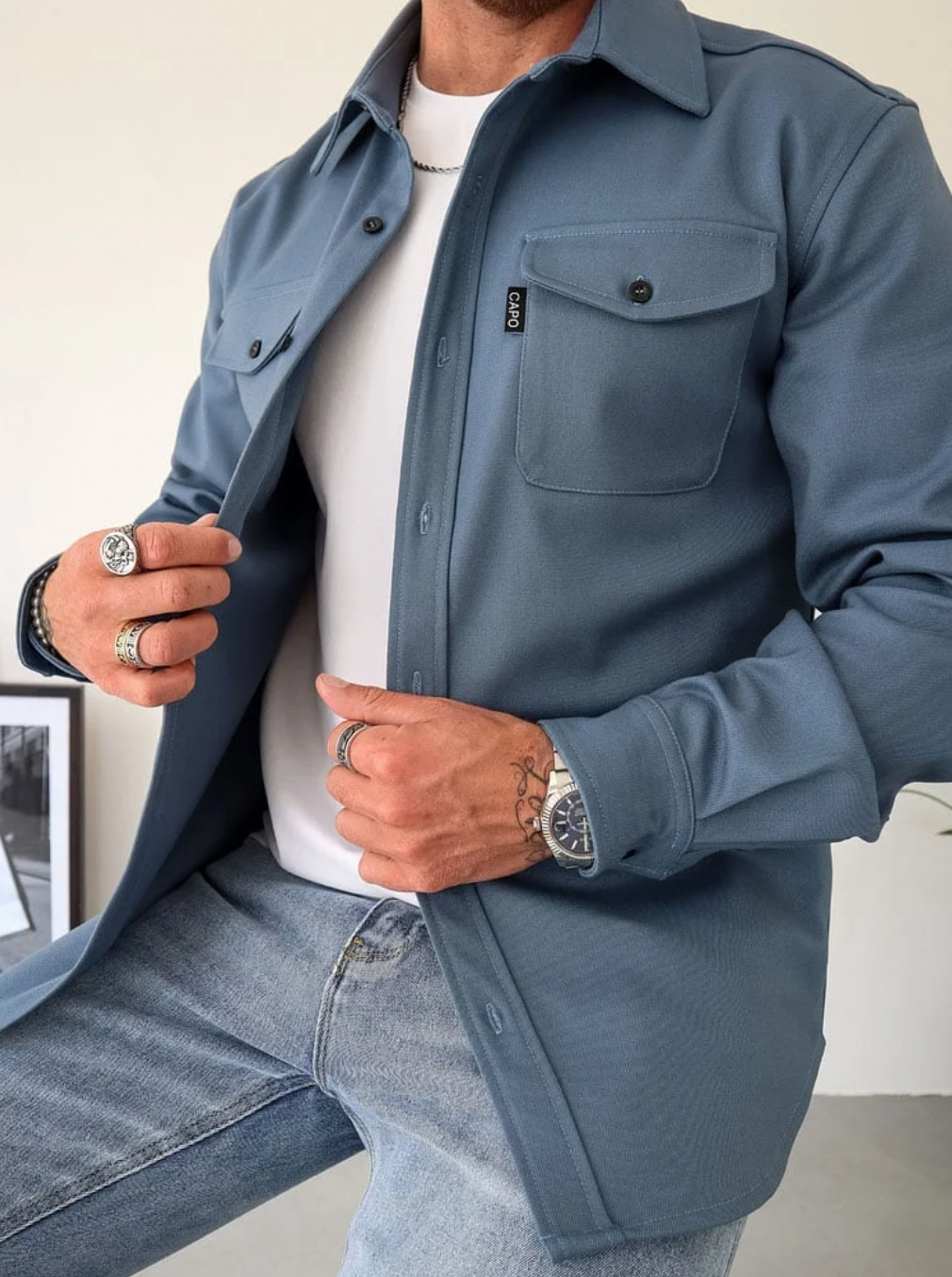 JAMES™ | Shirt Jacket