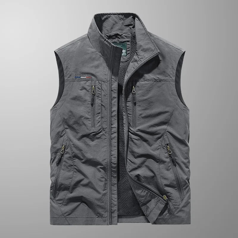 JAMES™ | Men's Nylon Zip Vest