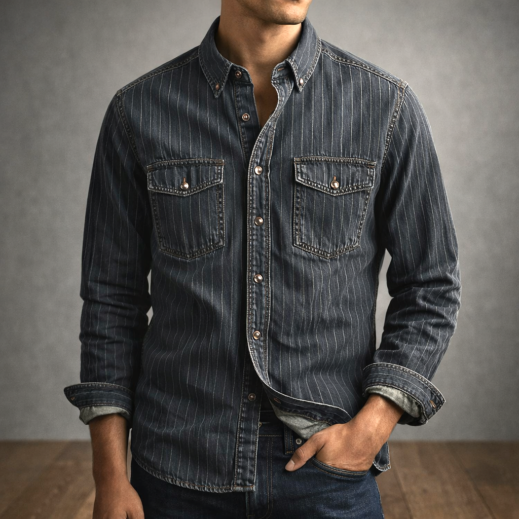 JAMES™ | STRIPED LONG-SLEEVE
