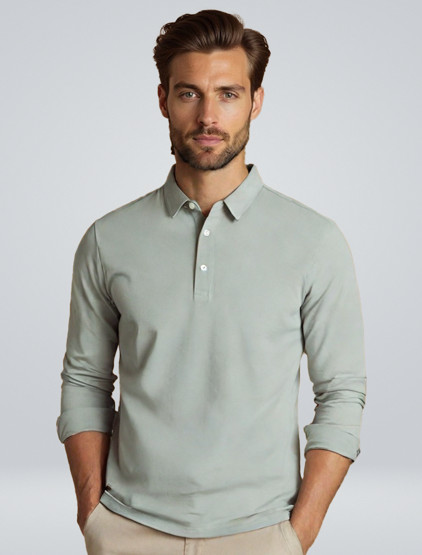 JAMES™ | Collared Long-Sleeve