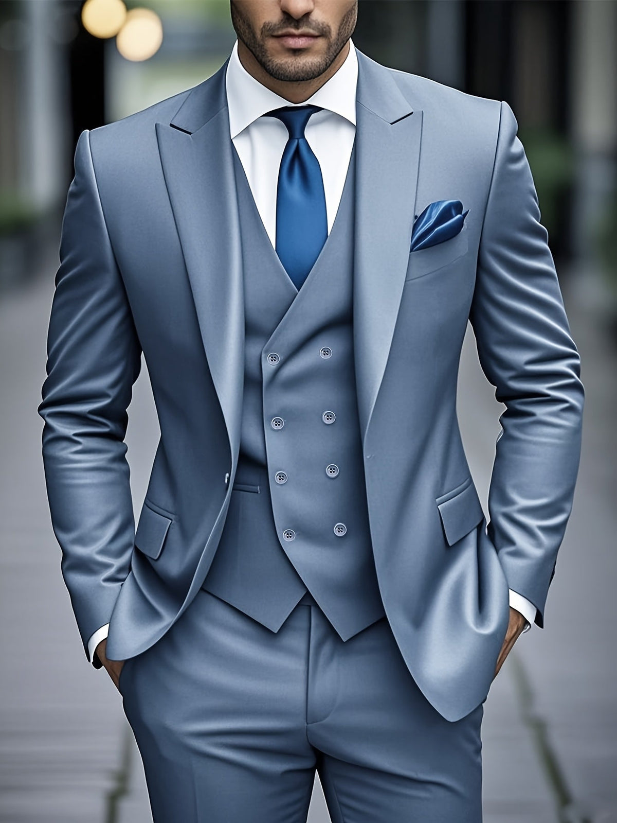 JAMES | THREE-PIECE SUIT FOR MEN