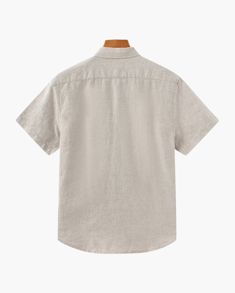 JAMES™ | Short-sleeve linen shirt