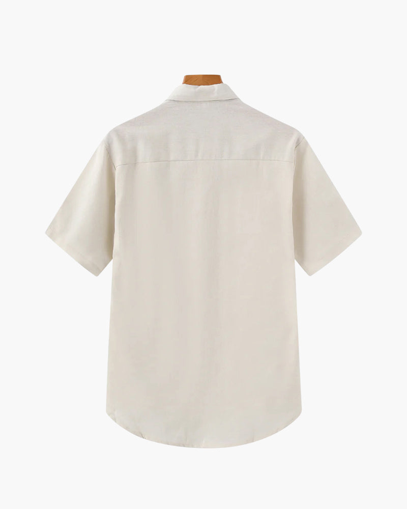 JAMES™ | Linen polo shirt