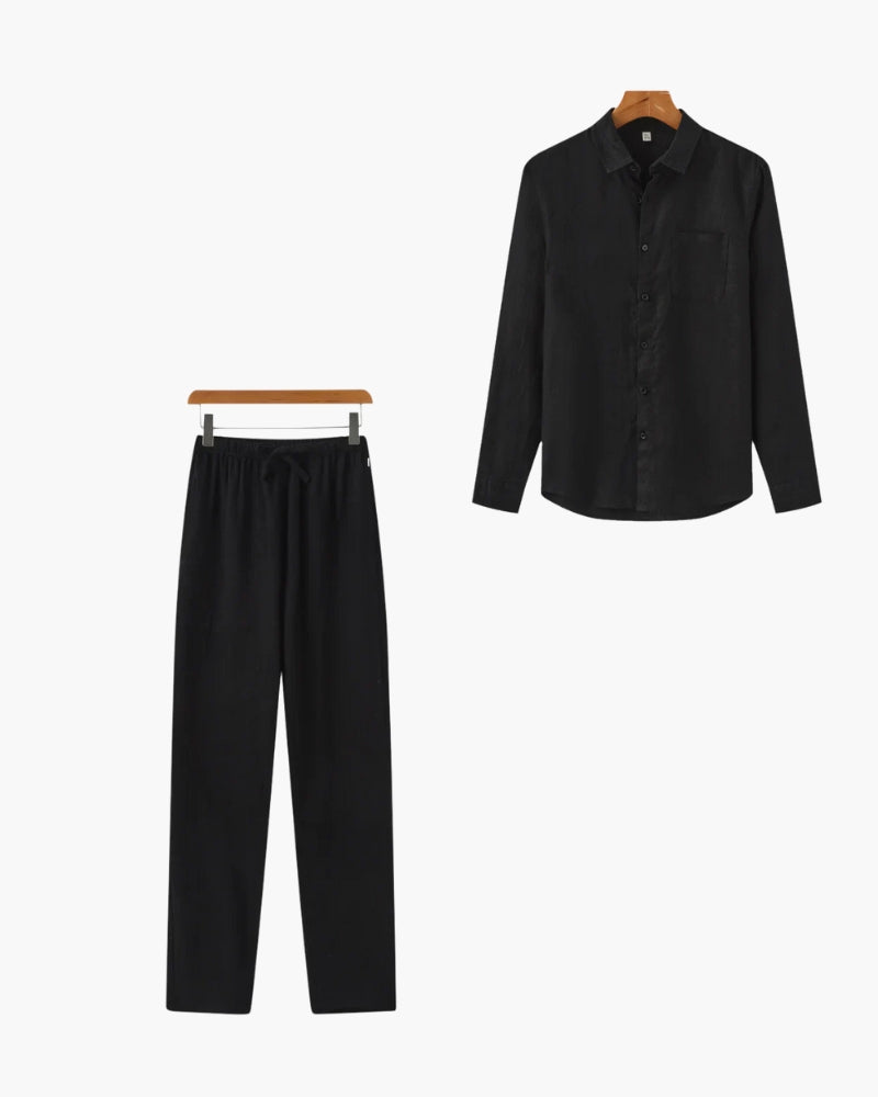 JAMES™ | Monochrome linen set