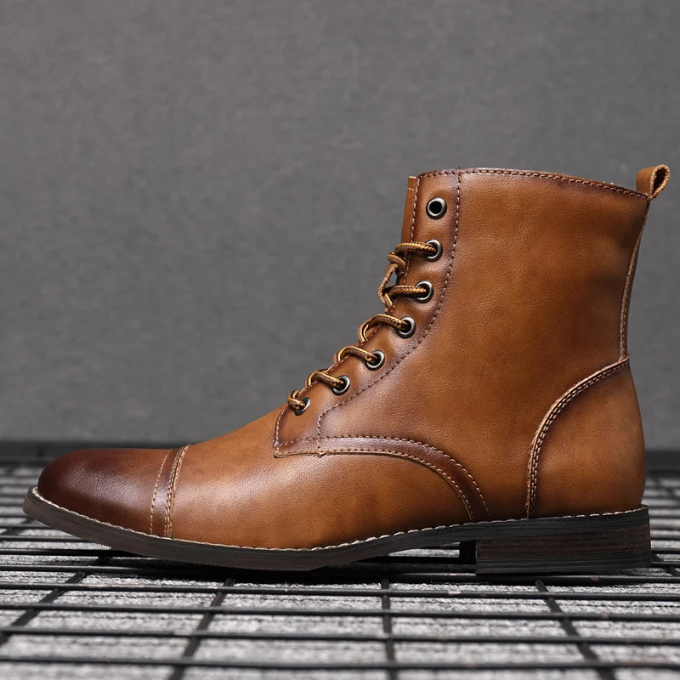 JAMES™ | Men's Burnished Leather City Boot