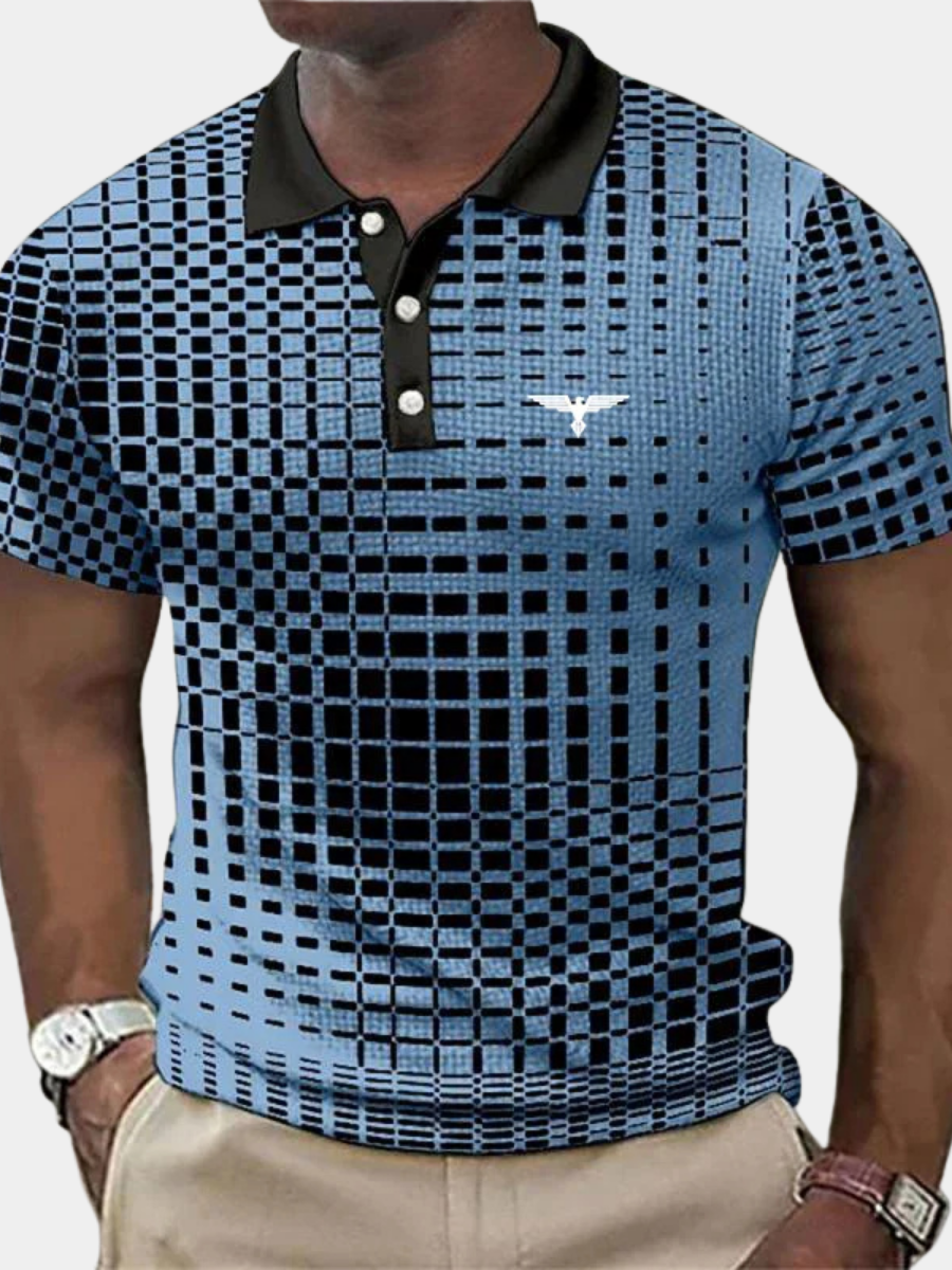 JAMES™ | Men's 3D Print Polo