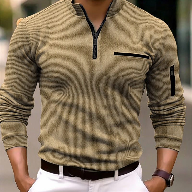 JAMES™ | ZIP COLLAR SHIRT FOR MEN