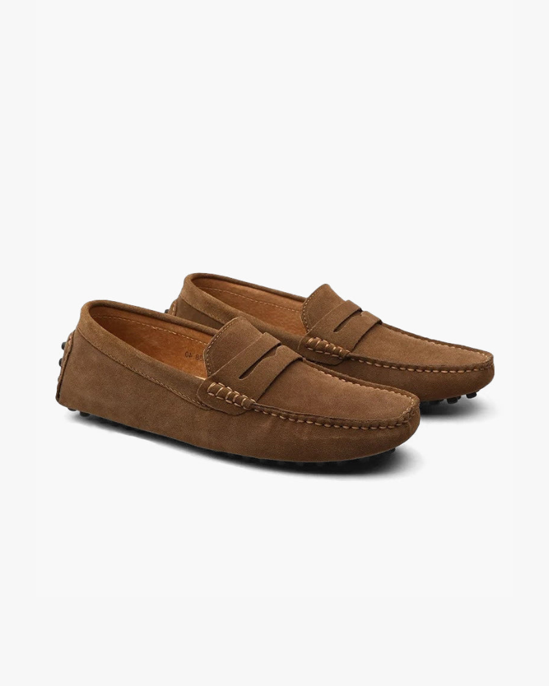 JAMES™ | Suede driver loafers