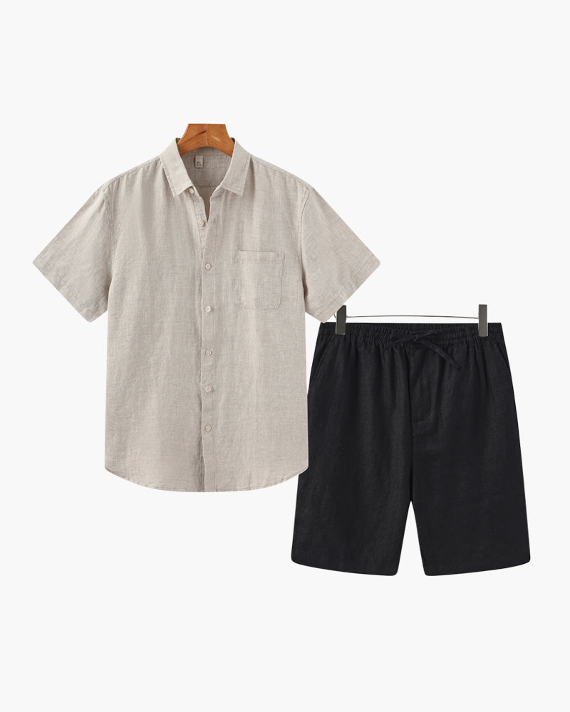 JAMES™ | LINEN COMBO (SHORTS)