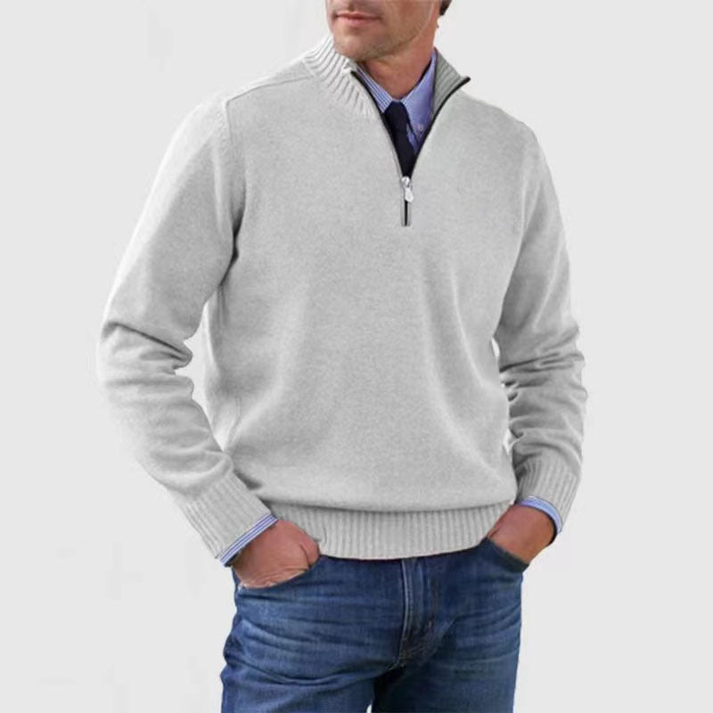 JAMES™ | CASUAL HALF-ZIP SWEATER