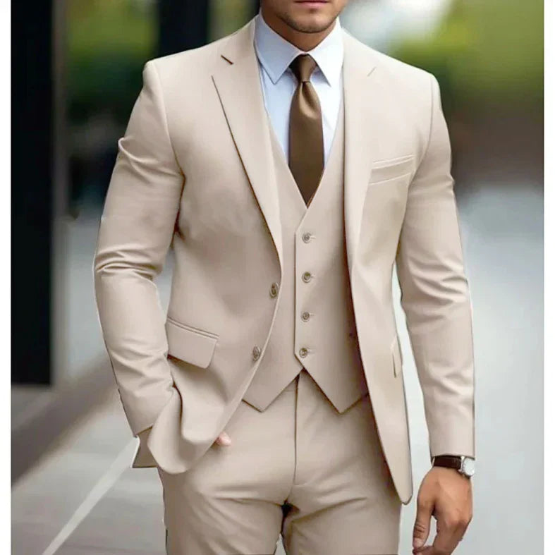 JAMES™ | Men's Waistcoat & Blazer Suit