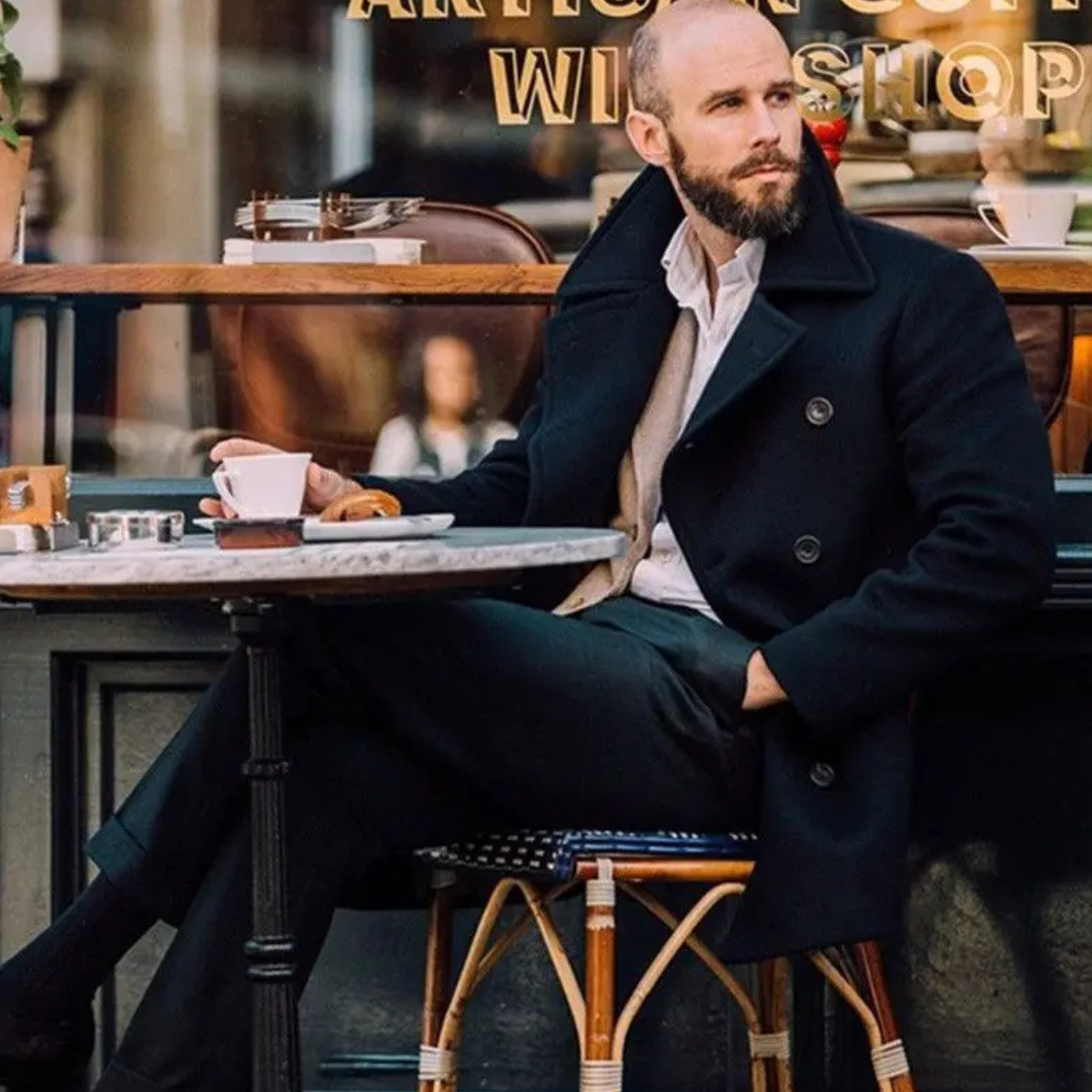 JAMES™ | Wool Peacoat