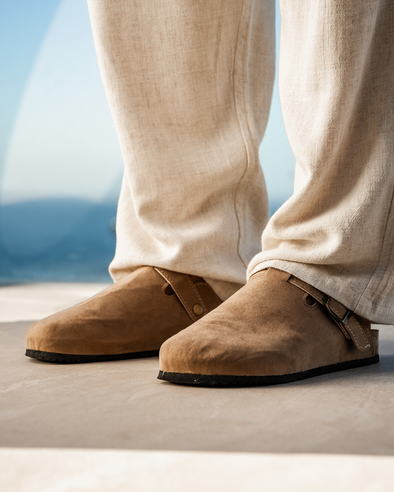 JAMES™ | Suede Clogs