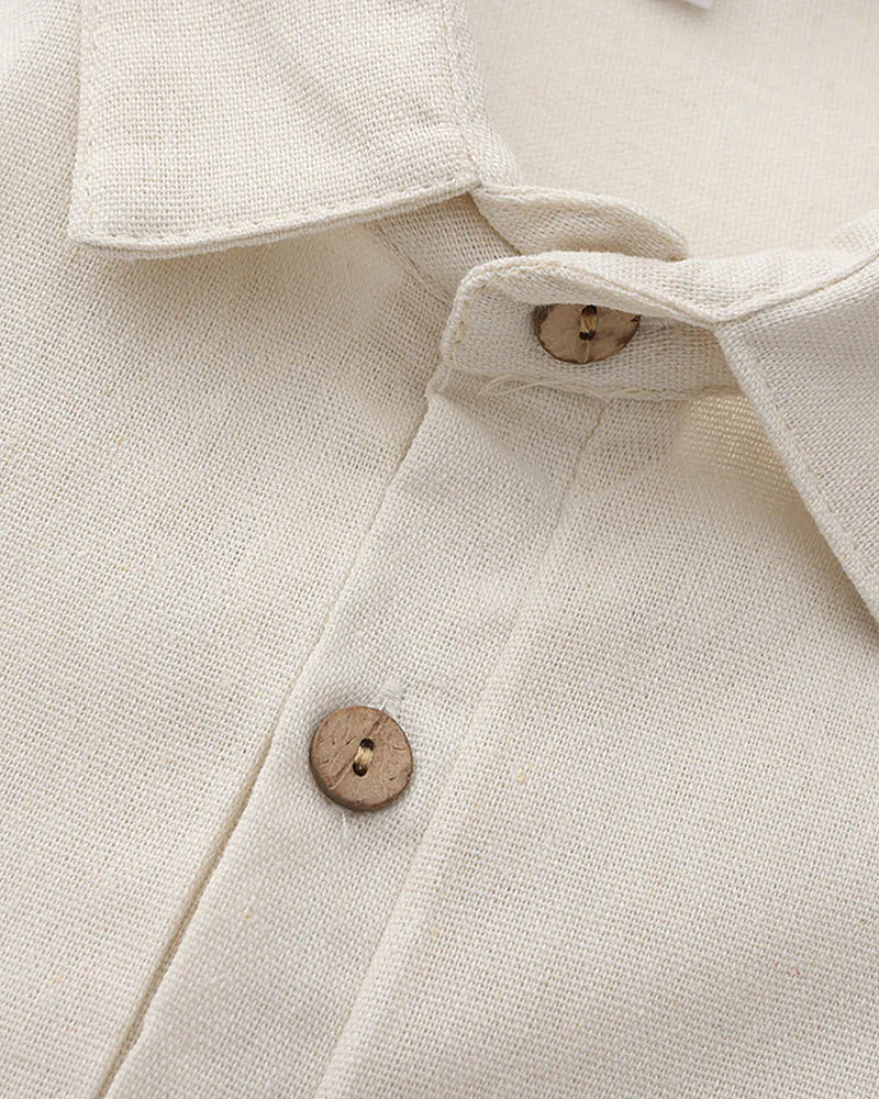 JAMES™ | Linen polo shirt