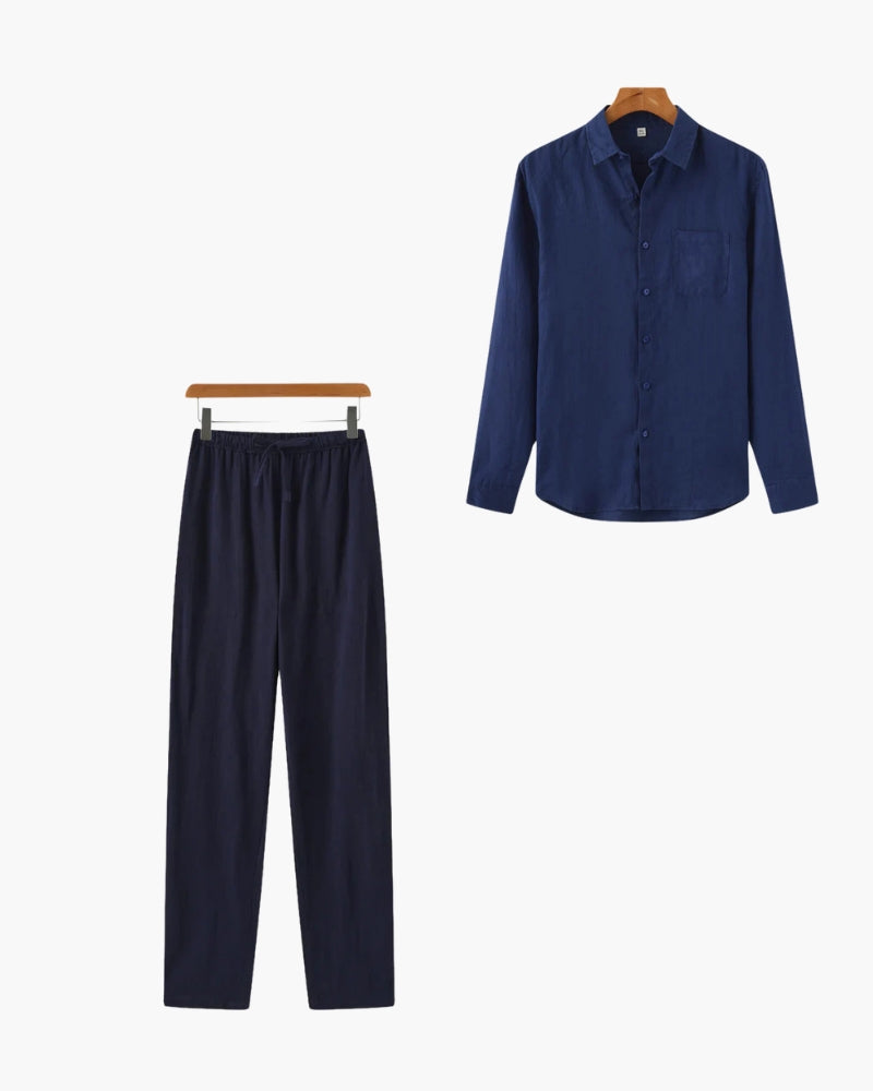 JAMES™ | Monochrome linen set