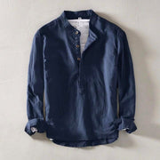 JAMES™ | MINIMALIST LINEN SHIRT