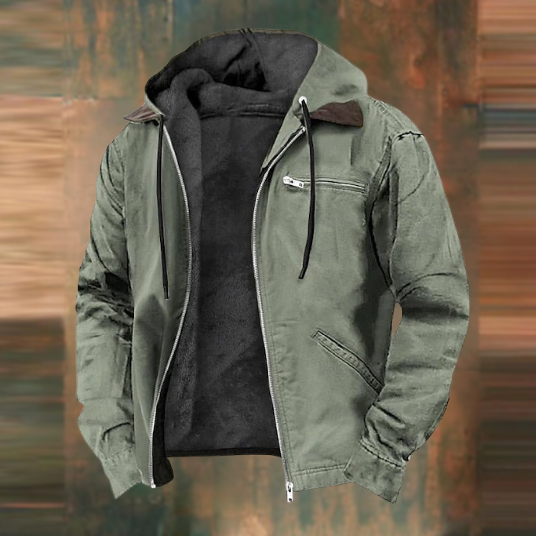 JAMES™ | Lined Hoodie Jacket
