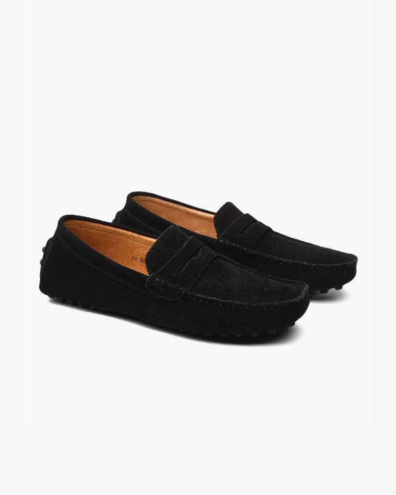 JAMES™ | Suede driver loafers