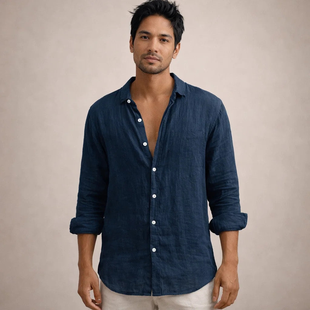 JAMES™ | Open Collar Shirt