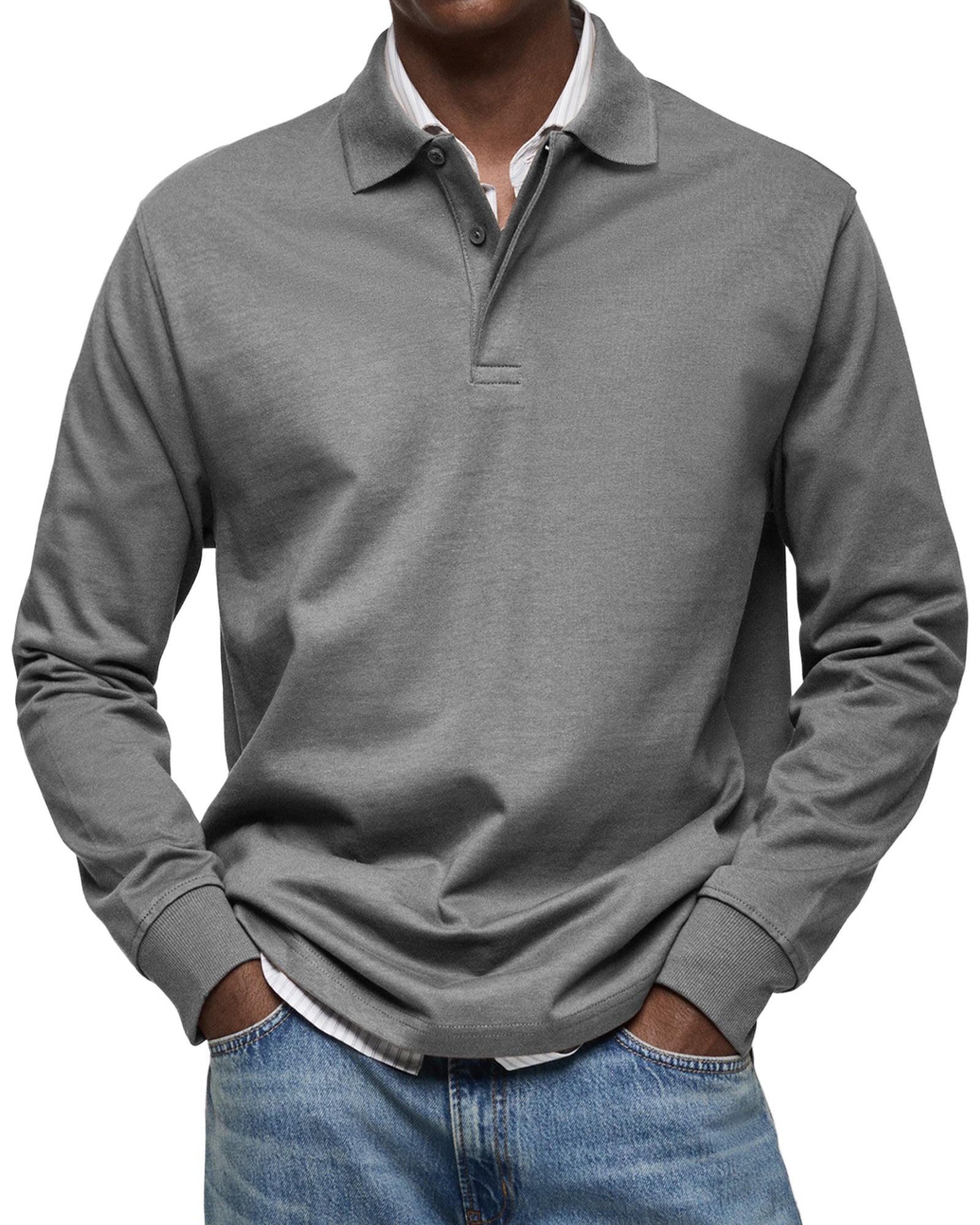 JAMES | LONG-SLEEVE POLO