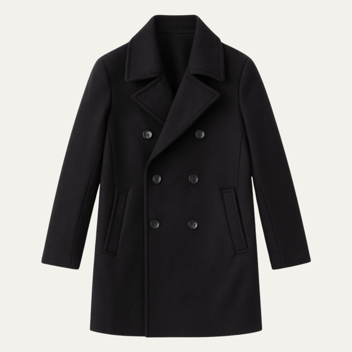 JAMES™ | Wool Peacoat