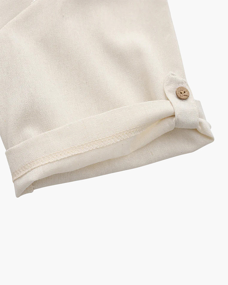 JAMES™ | Linen polo shirt