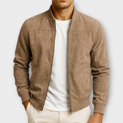 JAMES | SUEDE BOMBER JACKET