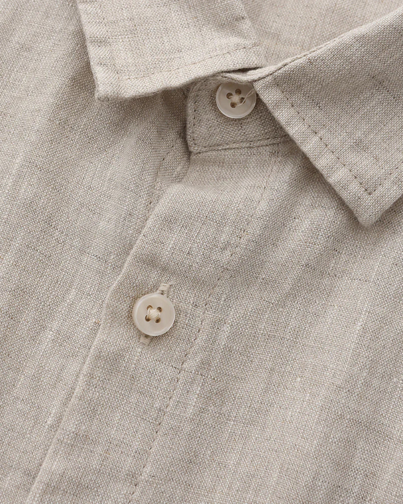 JAMES™ | Short-sleeve linen shirt
