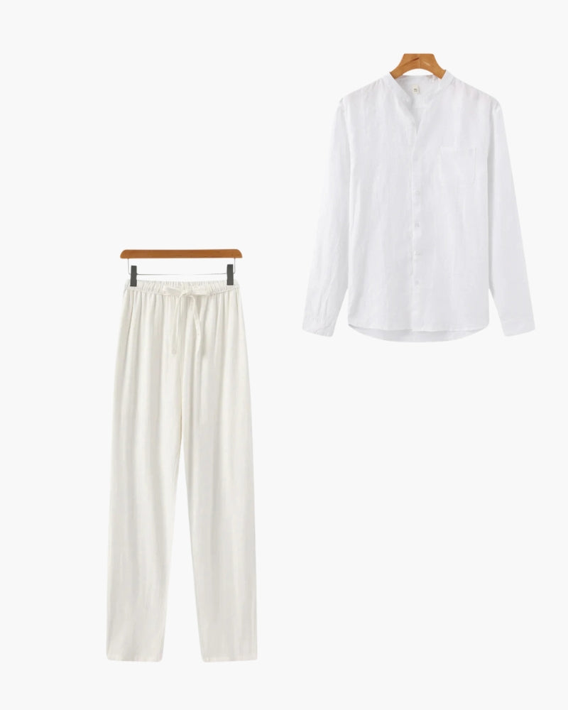JAMES™ | Monochrome linen set
