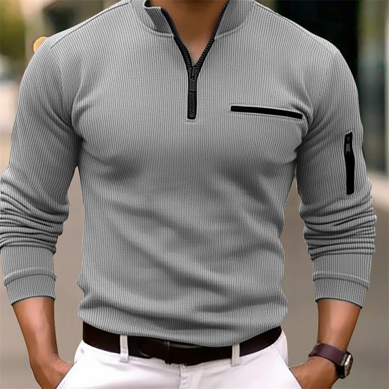 JAMES™ | ZIP COLLAR SHIRT FOR MEN